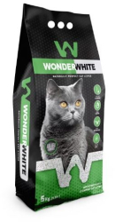 Asternut pentru pisici Wonder White 5kg aroma Aloe Vera 