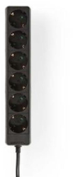 Banda de alimentare - Conector cu impamantare / Tip F CEE 7/7 - 6 cai - 1 50 m - 3680 W - 16 A - Tip masa Senzor lateral - 230 V AC 50/60 