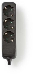 Banda de alimentare - Conector impamantat / Tip F CEE 7/7 - 3 cai - 3680 W - 16 A - Tip de masa Senzor lateral - 230 V AC 50/60 Hz - Ungh 