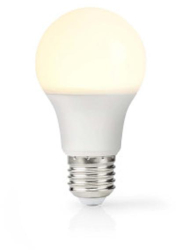 Bec LED E27 - A60 - 11 W - 1055 lm - 2700 K - alb cald - stil retro - neclar - 1 buc 