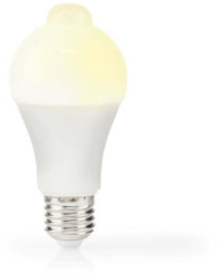 Bec LED E27 - A60 - 4.9 W - 470 lm - 3000 K - Alb - Stil retro - Dim - Senzor de miscare - 1 buc 