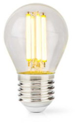 Bec LED E27 - G45 - 7 W - 806 lm - 2700 K - alb cald - stil retro - 1 buc