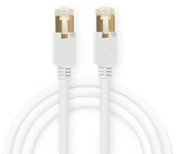 Cablu de retea CAT6 - Mufa RJ45 - Mufa RJ45 - F/UTP - 5.00 m - Rotund - LSZH / PVC - Alb - Cutie fereastra 