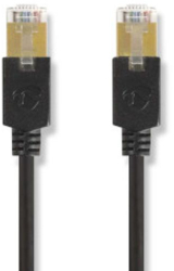 Cablu de retea CAT6 - Mufa RJ45 - Mufa RJ45 - F/UTP - 5.00 m - Rotund - LSZH / PVC - Antracit - Cutie fereastra 