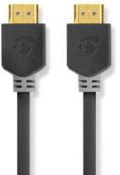 Cablu HDMI &trade de mare viteza Ethernet - conector HDMI&trade - conector HDMI&trade - 4K60Hz - ARC - 18 Gbps - 7.50 m - rotund - PVC - 