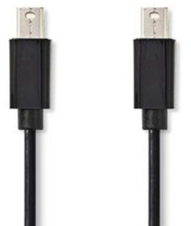 Cablu Mini DisplayPort - DisplayPort 1.2 - Mufa Mini DisplayPort - Mufa Mini DisplayPort - 21 6 Gbps - Nichelat - 1 00 m - Rotund - PVC - Ne 