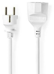 Cablu prelungitor M - F - Tip F CEE 7/7 - Conector cu impamantare - 3 00 m - 3680 W - 250 V AC 50/60 Hz - Tip de masa Senzor lateral - Un 