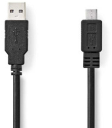Cablu USB - USB 2.0 - 480 Mbps - 3.00 m - Negru - Cutie 