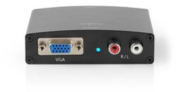 Convertor HDMI &trade - Intrare HDMI&trade - VGA mama / 2x soclu RCA - 1 cale - 1280x768 - 1.65 Gbps - aluminiu - antracit 