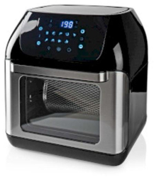 Cuptor cu aer cald - 12 l - Temporizator 60 min - Numarul de programe presetate 9 - Digital - Negru 