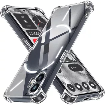 Husa pentru Nothing Phone 2 - Techsuit Shockproof Clear Silicone - Clear 