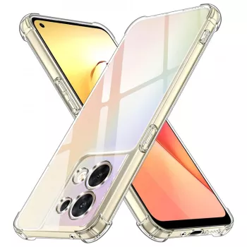 Husa pentru Oppo Reno8 - Techsuit Shockproof Clear Silicone - Clear 