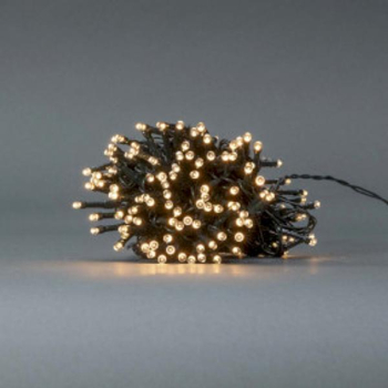 Iluminat de Craciun - sir - 192 buc. LED - Alb cald - 14 40 m - Efecte luminoase 7 - Interior sau exterior - Alimentat cu baterii 