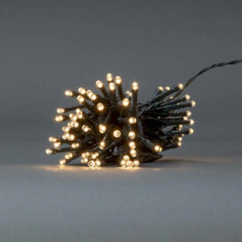 Iluminat de Craciun - Sir - 96 buc. LED - Alb cald - 7 20 m - Efecte luminoase 7 - Interior sau exterior - Alimentat cu baterii 