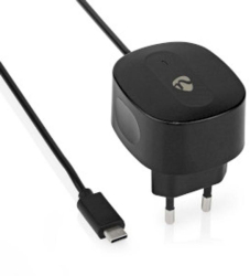 Incarcator de perete - 15 W - Functie de incarcare rapida - 1x 3 0 A - Numarul de conectori de iesire 1 - Cablu USB-C&trade fix - 1 50 m 