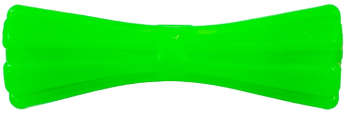 Jucarie din cauciuc eco pentru caini forma de Gantera 12 cm verde 