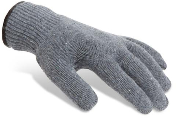 Manusi din bumbac antiderapant - puncte din PVC - XL 