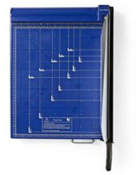 Masina de taiat hartie - Max. dimensiune taiere 297 x 420 mm - Tip cutit Metal - Metal - Negru/Albastru 
