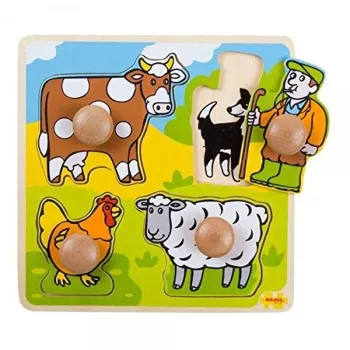 Primul meu puzzle - 4 animale domestice 