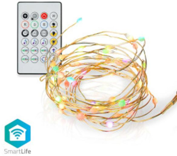 SmartLife LED Strip - Wi-Fi - Culori multiple - SMD - 5.00 m - IP20 - 2700 - 6500 K - 400 lm - Android&trade / IOS 