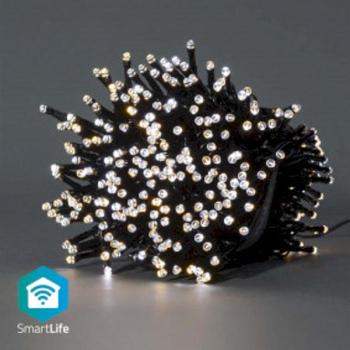 SmartLife Lumini de Craciun - String - Wi-Fi - Alb cald si rece - 400 buc. LED - 20 0 m - Android&trade / IOS 