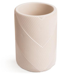Sticla de baie - model bej mat 