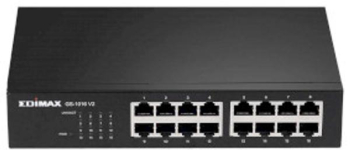 Switch Gigabit cu 16 porturi negru