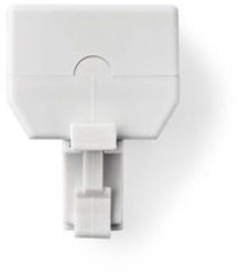 Telecom EVSE - Tip conector RJ11 - RJ11 Mufa - 2x RJ11 4/6 Priza - Splitter - ABS - Alb 