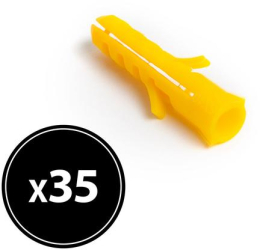Tipli - 6 x 30 mm - 35 buc / pachet 