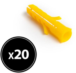 Tipli - 8 x 40 mm - 20 buc / pachet 