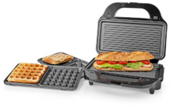 Tobb grillezo - Gratar / Sandwich / Vafe - 900 W 