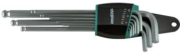 Chei hehagonale extra lungi ballpoint 9 bucati 1.5-10 Strend Pro 