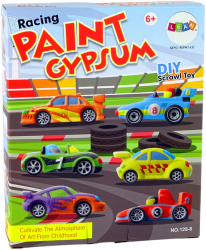 Joc creativ figurine din ipsos de pictat pentru copii masinute 6ani+ 