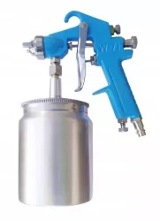 Pistol de vopsit vas inferior metalic 1/4 5 bar 0.6 L 1.5 mm Richmann 