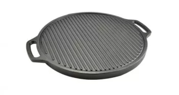 Placa gratar fonta rotunda 2 fete 44.5 cm Perfect Home 