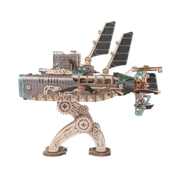 Puzzle 3D Corabia 20.000 de leghe sub mari Plus Size gri HC lemn 412 piese 