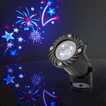 Lumina decorativa - Proiector LED de sarbatori - Craciun / Revelion / Halloween / Zi de nastere - interior sau exterior 