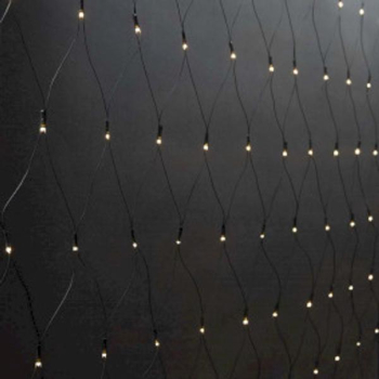 Lumini decorative din plasa - alb cald - 320 buc. LED - 3 x 1 5 m - Efecte luminoase 7 - Interior sau exterior - Sursa de alimentare