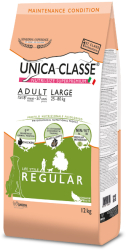 Hrana pentru caini Unica Classe Regular Adult Large cu Pui 12kg 