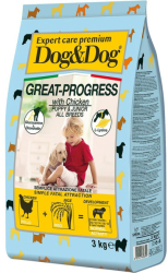 Hrana uscata Dog and Dog Expert Premium Crestere sanatoasa 3kg