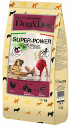 Hrana uscata pentru caini Dog and Dog Expert Premium Ingrijire Crestere musculara 14kg 