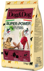 Hrana uscata pentru caini Dog and Dog Expert Premium Ingrijire Crestere musculara 3kg 