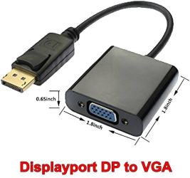 Cablu adaptor DisplayPort la VGA mama contacte aurite 0.2m