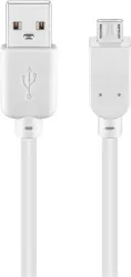 Cablu USB 2.0 A tata - micro USB 2.0 B tata 3m Goobay 