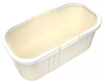Galeata pentru Mop Plat Flippy 45 x 25 x 17.8 cm Compatibilia cu Mop 37 x 15 cm Galben 