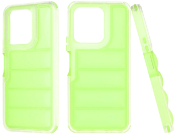 Husa pentru Honor X6 / X8 5G / 70 Lite - Techsuit Wave Shield - Green 