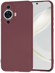 Husa pentru Huawei nova 11 / nova 12s - Techsuit SoftFlex - Plum Red 