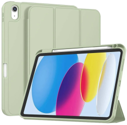 Husa pentru iPad 10 2022 10.9 - Techsuit Flex Trifold - Matcha Green 