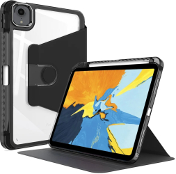Husa pentru iPad Pro 11 2018 / 2020 / 2021 / 2022 - Techsuit Crystal Vision - Black 