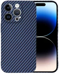 Husa pentru iPhone 14 Pro - Techsuit Carbonite FiberShell - Cyan 